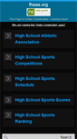 Mobile Screenshot of m.fhsaa.org